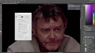 Remove Hair Background Using Refine Edge in Photoshop 2020  Part12 [upl. by Kristin]