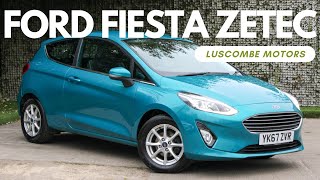 Ford Fiesta  Zetec  2017  YK67 ZVR  Luscombe Motors [upl. by Idham4]