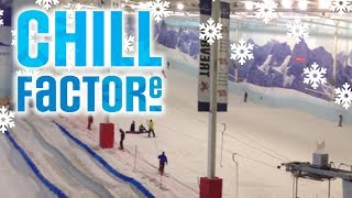 Chill Factore Real Snow Park Manchester England [upl. by Rector480]