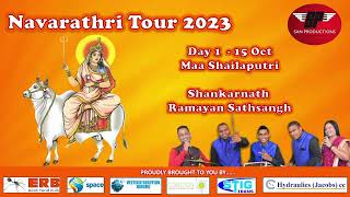 Navrathri 2023 Tour II Day 1 Maa Shailputri I Live  Shri Shankarnath Ramayan Sathsangh Siripa… [upl. by Amara]