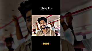 Thug life whatsapp status🤣whatsappstatus thuglife joke comdey rdxmtrider shorts public [upl. by Whipple]