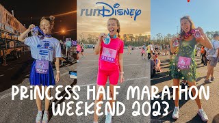 RUNDISNEY PRINCESS HALF MARATHON WEEKEND 2023 [upl. by Innavoj]