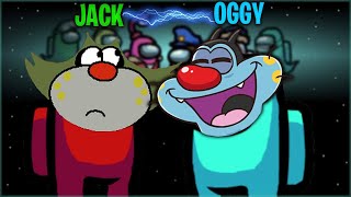 Oggy And Jack Playing With Funniest Randoms in Among us😂😂😂PART5 [upl. by Hairym]