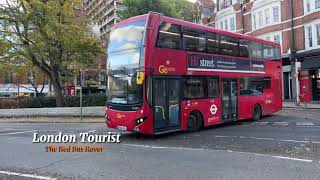 Route 1 London Bus from Canada Water 2023 [upl. by Scheider]