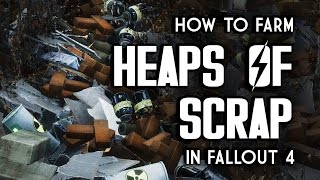 Heaps of Scrap  How to Get It for Settlement Building  Fallout 4 [upl. by Irina520]