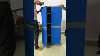 Best Plastic foldable cabinet wardrobe for cloths almirah plasticcabinet nilkamal foldablecabinet [upl. by Larochelle663]