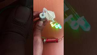 DIY Rotating LED  Very Simple IDEA electrical shorts [upl. by Mommy]