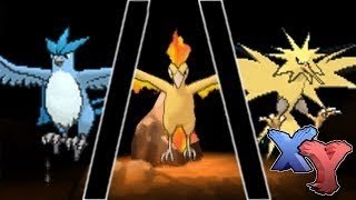 Pokemon X and Y How to Catch Moltres Zapdos Articuno [upl. by Lirrehs196]