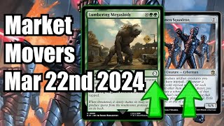 MTG Market Movers  Mar 22nd 2024  Fallout Cards Still Moving The Market The Sloth Continues Climb [upl. by Anaidirib]