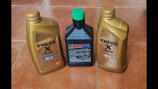 Amsoil 0W20 vs Eneos XPrime 0W20 vs Eneos XPrime 5W30 [upl. by Thrift]