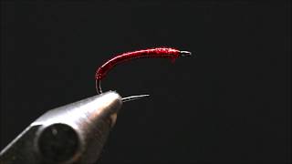 Cranberry Larvae  One Minute Fly Tying Video [upl. by Noella]