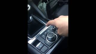 How to enable touch screen while driving Mazda infotainment [upl. by Animlehliw]