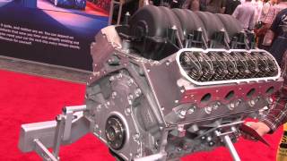 Blueprint Engines is offering new LSX Crate engines amp Small Block Chevy Heads at SEMA 2011 [upl. by Rehpoitsirhc965]