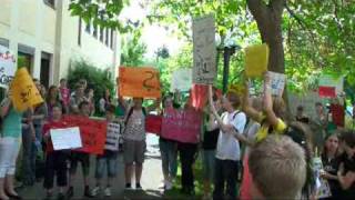 Schüler demonstrieren in Wittlich [upl. by Yboc]