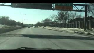 Freeway Driving  Interstate 35E SB Interstate 94 to Interstate 494 [upl. by Aramaj]