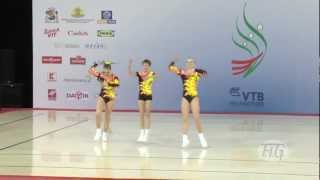 Trio Russia 2  Aerobic World Age Group 2012 [upl. by Behrens]