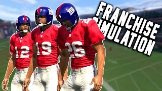 Terrible Giant Player Franchise Simulation  Madden 16 NFL Gameplay [upl. by Holcman443]