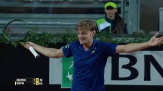 David Goffin destroys Tomas Berdych [upl. by Roth]