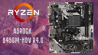 Обзор ASRock B450MHDV r40  Кусок г текстолита низкого качества [upl. by Ehgit]