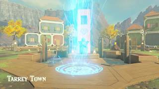 Zelda BOTW  EX Teleportation Rumors Travel Medallion Item Location [upl. by Roi]