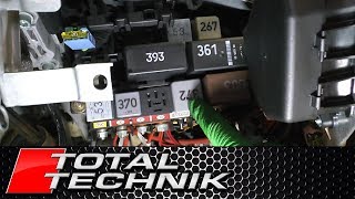 Location of Internal Relays  Audi A6 S6 RS6  C5  19972005  Total Technik [upl. by Eillib]