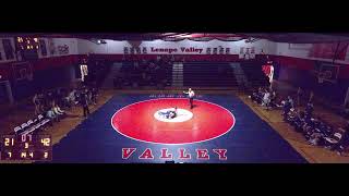 Lenape Valley vs Roxbury Wrestling [upl. by Elicec]