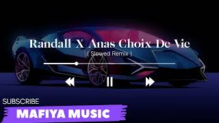 Randall X Anas Choix De Vie   Slowed Remix [upl. by Chemesh]