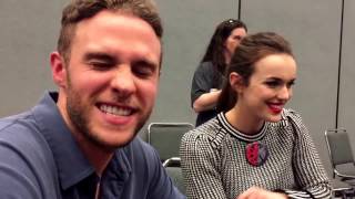 Elizabeth Henstridge and Iain De Caestecker for Agents of SHIELD at Wondercon 2017 [upl. by Rawlinson]