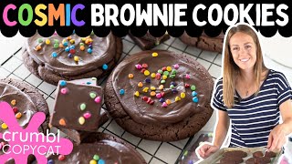 Crumbl Cosmic Brownie Cookie Copycat Recipe [upl. by Budwig270]