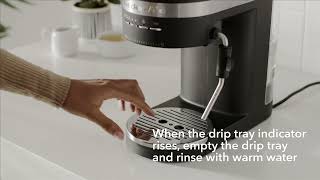 KitchenAid® Espresso Machine Care amp Cleaning [upl. by Aihsemek]