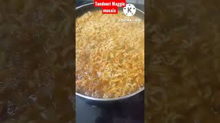 tandoori Maggie masala tandoori maggi at home  street food shorts [upl. by Oimetra174]