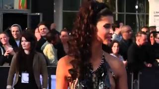 Wardrobe Malfunction Micaela Schaefer Men in Black 3 Premier [upl. by Lahcsap]