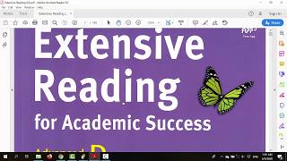 Extensive Reading for Academic Success Advanced D Unit 49 [upl. by Aynodal]