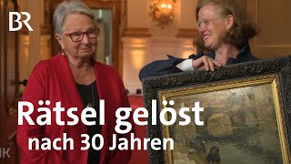 Rätsel gelöst nach 30 Jahren So viel wert ist das Gemälde quotWäscherinnenquot  Kunst  Krempel  BR [upl. by Idnym2]