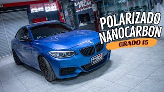 🚗 POLARIZADO NANOCARBON 3M  BMW M235i 2024 🔥 [upl. by Otrevlig512]