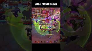 Solo Siegebow Goes BOOOM Albion online shorts [upl. by Awjan]