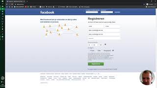 Facebook  Maken van een account registreren  Aan en afmelden [upl. by Ayanet]