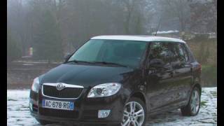 Essai Skoda Fabia 2009 [upl. by Jessalyn830]