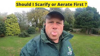 Should You Scarify Or Aerate Your Lawn FIRST [upl. by Aznecniv955]