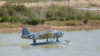 Rencontre hydravions à Monteneuf  Les Fous Volants  RC Seaplane [upl. by Ahsimed]