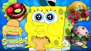 Every Krabby Patty UPGRADE 🍔➕  SpongeBob [upl. by Larkins]