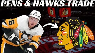 Breaking News NHL Trade  Penguins amp Blackhawks Complete Trade [upl. by Junna]