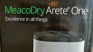 MeacoDry Arete One dehumidifiers unboxing UK first impressions by avtransfers uk avtransfersUK [upl. by Hoban]