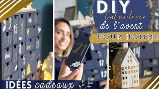 DIY CALENDRIER DE LAVENT POUR HOMME ✨ Idées cadeaux à glisser dedans 🎄 Miss Suzette [upl. by Dremann]