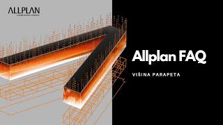 Allplan FAQ 27 Višina parapeta [upl. by Syverson167]