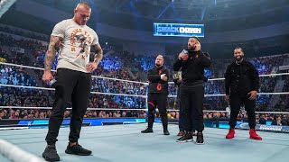 Randy Orton confronta a Roman Reigns  WWE SmackDown 15 de Diciembre 2023 Español Latino [upl. by Brita]