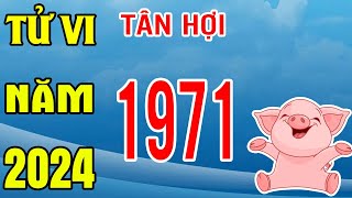 Tử Vi Tuổi Tân Hợi 1971 Năm 2024 GIáp Thìn [upl. by Eelik]