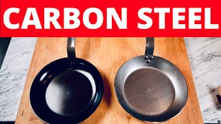 Season ONCE or a season a BUNCH How to Season a De Buyer Mineral B Carbon Steel Skillet [upl. by Itsyrk]