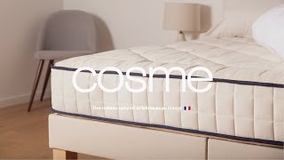 Cosme Les matelas Latex 100 naturel conçus POUR VOUS [upl. by Bartolome143]