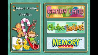 Game Boy Advance Longplay 306 Candy Land  Chutes and Ladders  Memory US [upl. by Jaela]